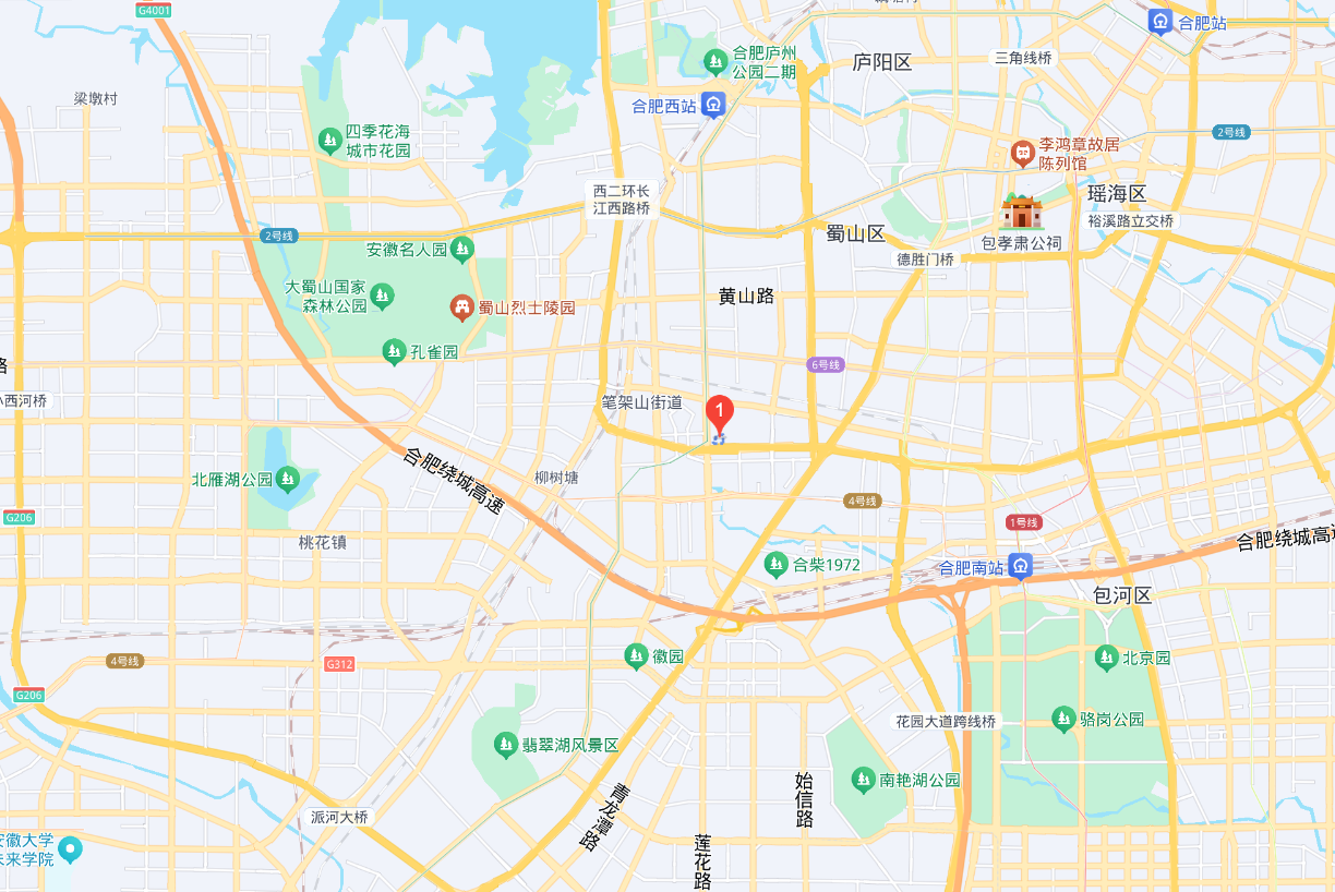 公司位置地图示意